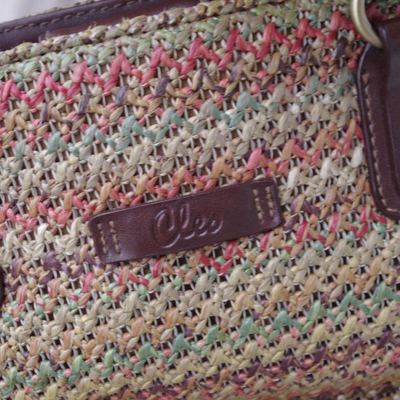 Cleo Straw  Woven Purse Bag - Picture 7 of 10